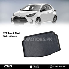 TPE Trunk Mat For Toyota yaris hatcback