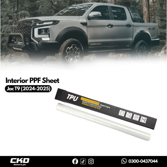 Interior PPF Sheet For Jac T9 2024-2025