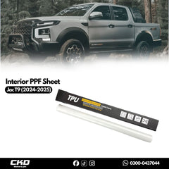 Interior PPF Sheet For Jac T9 2024-2025