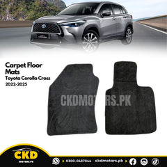 Carpet Floor Mats for Toyota Cross 2022-2025