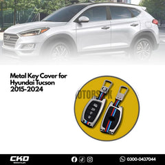 Metal Key Cover For Hyundai Tucson 2020-2024