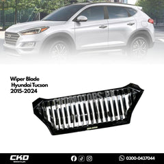 Chrome Front Bumper Grill For Tucson 2020-2024