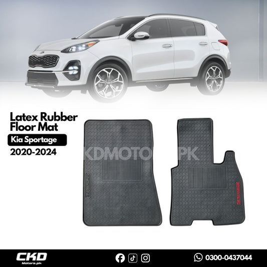 Latex Rubber Floor Mat For Kia Sportage 2020-2024
