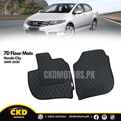 7D Floor Mat For Honda City 2009-2020