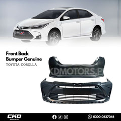 Toyota Corolla X Front Back Bumper Genuine | 2017-24