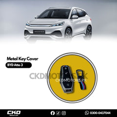 Metal Key Cover for BYD Atto 3 – Stylish