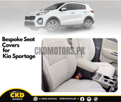 Custom Kia Sportage Seat Covers & Steering Wheel Cover (2018–2024)
