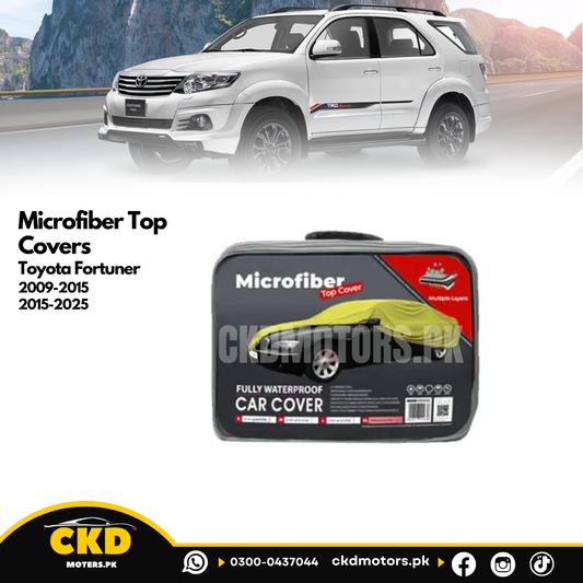 Microfiber Top Covers For Toyota Fortuner 2012-2015