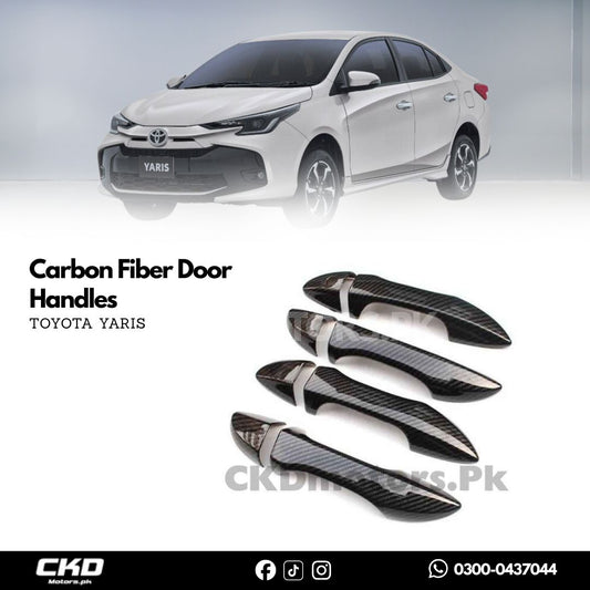 Toyota Yaris 2020-24 Carbon Fiber Door Handles