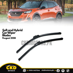 Soft and Hybrid Car Wiper Blades for Peugeot 2008