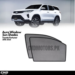 Aura Wndow Sun shade For Toyota Fortuner 2016-2025
