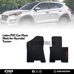 Premium Latex PVC Car Floor Mats for Hyundai Tucson 2020-2024