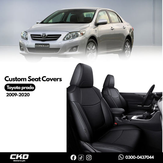 Custom Car Seat Cover For Toyota Corolla 2009-2014