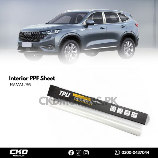 Haval H6 2021-24 Interior Paint Protection Film | PPF