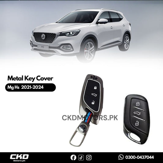 MG HS Metal Key Cover Premium Quality 2021-2024