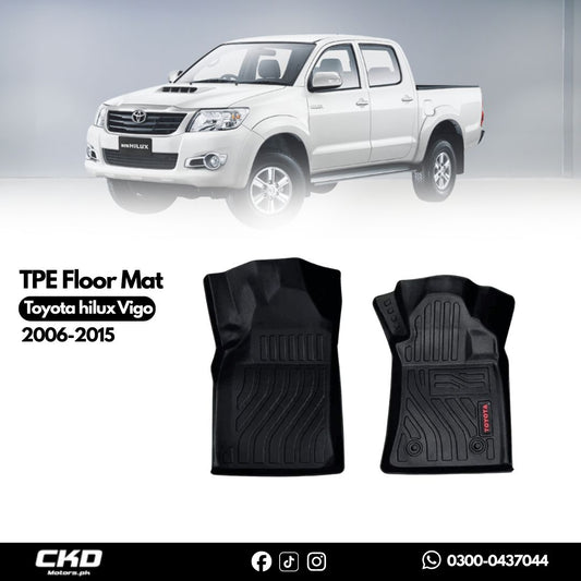 TPE floor mat Toyota hilux Vigo 2006-2015