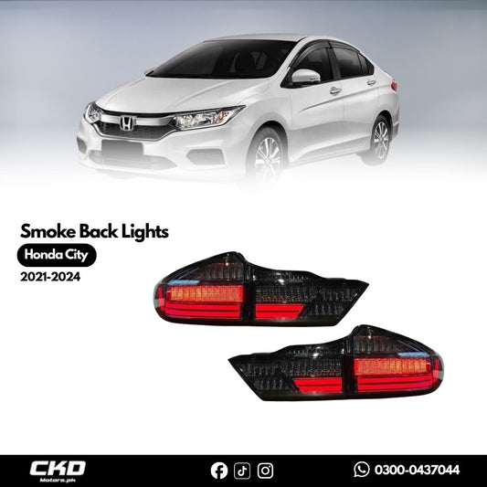 Honda City Smoke Back Lights V2 | 2021-24