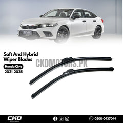 Soft and Hybird Car Wiper Blades For Honda Civic 2021-2025