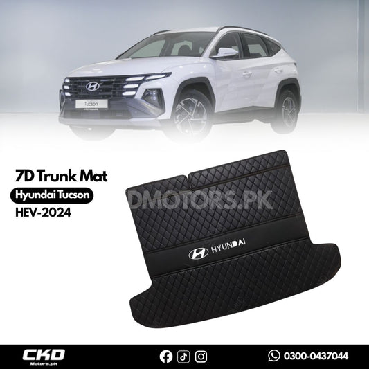 7D Trunk Mat For  Hyundai Tucson HEV 2025