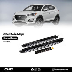 Hyundai Tucson 2020-24 Doted Side Steps