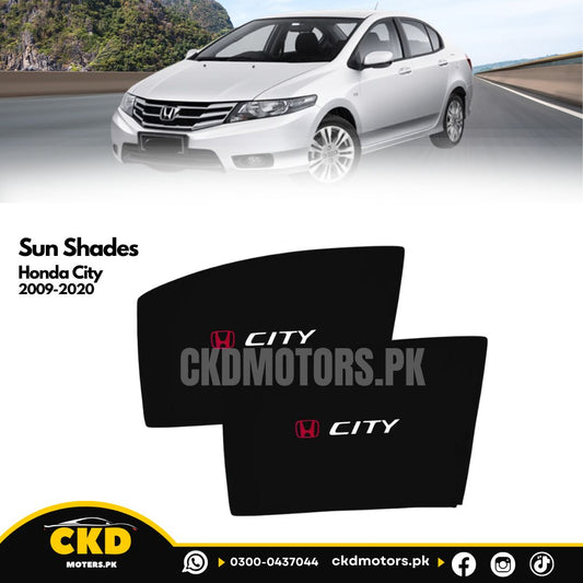 Sun Shade With Logo For Honda City 2009-2020