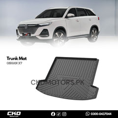 Premium Trunk Mat for Oshan X7 | Durable & Custom Fit Protection