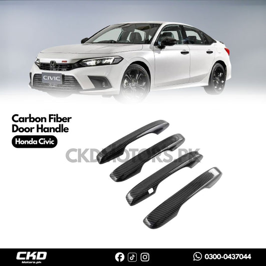 Honda Civic 2022-24 11 Gen Carbon Fiber Door Handle