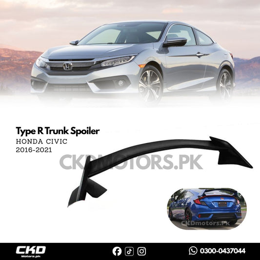Honda Civic X Type R Trunk Spoiler | 2016-2021