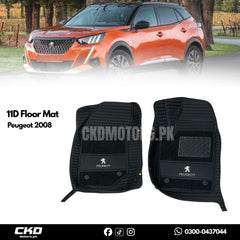 11D  Floor Mats For Peugeot 2008