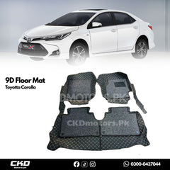 Toyota Corolla 2015-24 9D Floor Mats