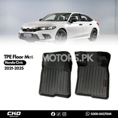 TPE Floor mat For Honda Civic 2021-2025
