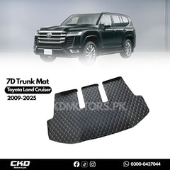 7D Trunk Mat For Toyota land Cruiser 2009-2025