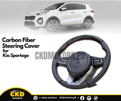 Kia Sportage 2020-2024 Carbon Fiber Steering Cover