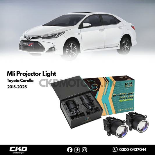 MLI Projector Light For Toyota corolla 2015-2025