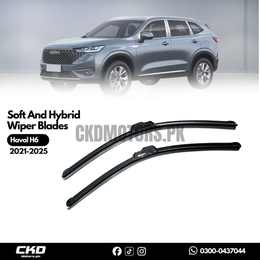 Soft and hybrid Car Wiper Blades For Haval H6 2021-2025