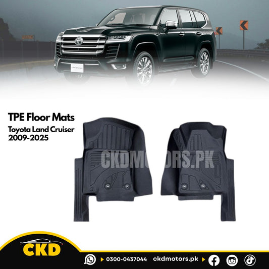 TPE Floor Mats For Toyota Land Cruiser 2009-2025