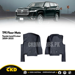 TPE Floor Mats For Toyota Land Cruiser 2009-2025