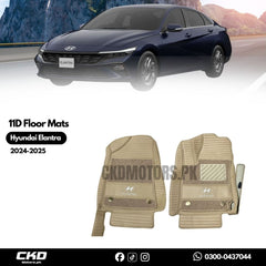 11D Floor Mats For Hyundai Elantra 2024-2025