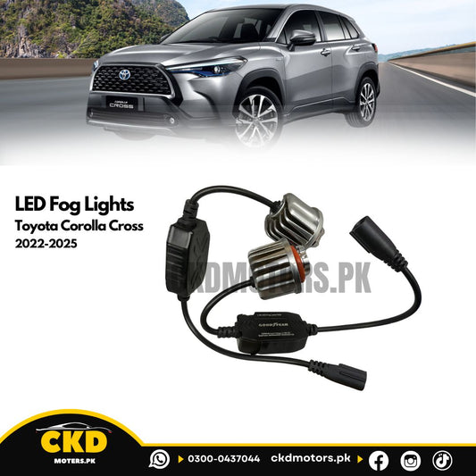 Goodyear LED Fog Lights For Toyota Cross 2022-2024