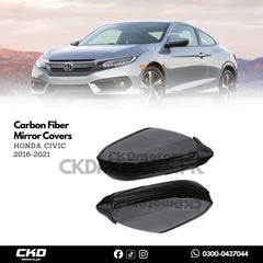 Honda Insight 2019-21 Carbon Fiber Mirror Covers
