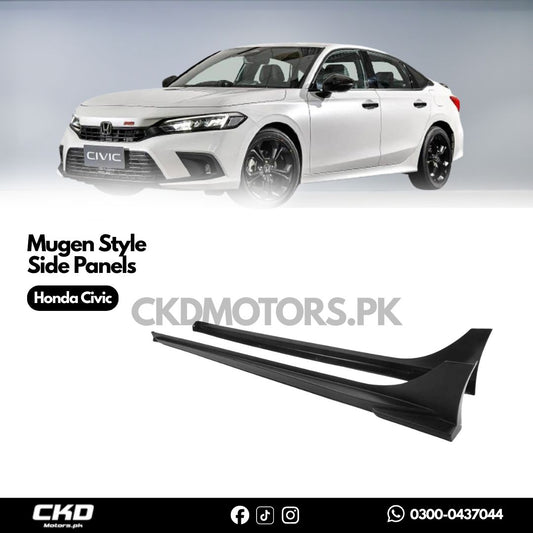 Honda Civic Xi 2022-2024 11 Gen Mugen Style Side Panels