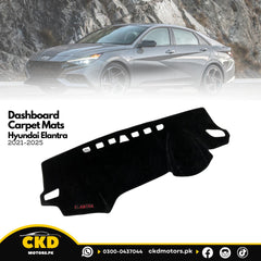 Dashboard Carpet Mats for Hyundai Elantra 2024-2025