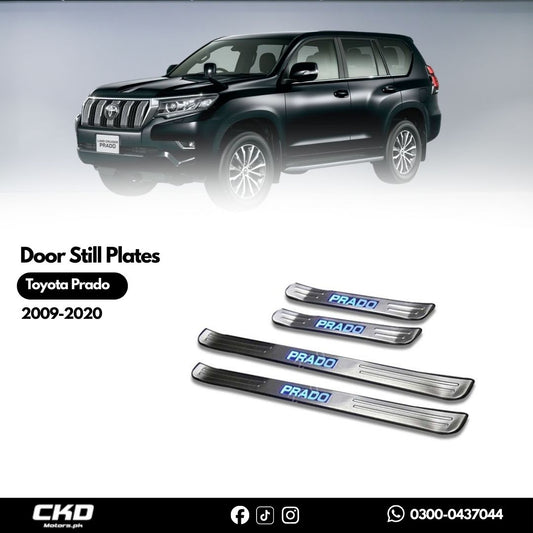 Toyota Prado OEM Door Sill Plates For 2009 - 2020