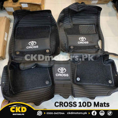 Toyota Corolla Cross 10D Floor Mats | 2024