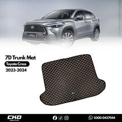 7D Trunk Mat For Toyota Cross 2023-2024