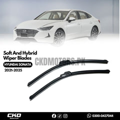 Soft and Hybrid Car Wiper Blades For hyundai Sonata 2021-2025