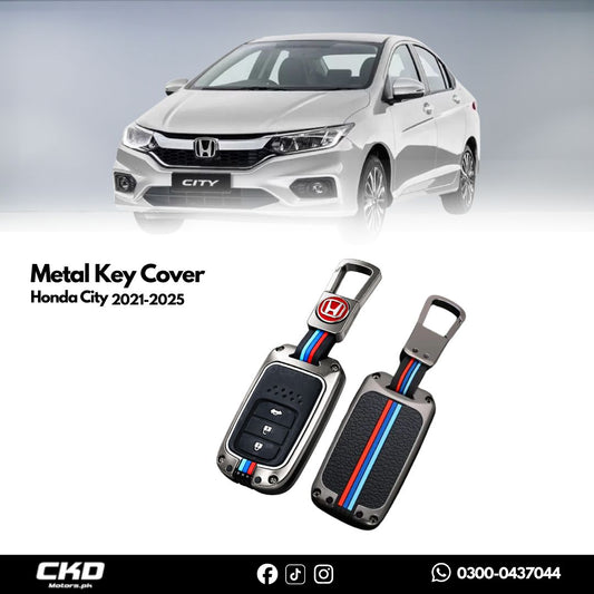 Metal KEy Cover For Honda City 2021-2025