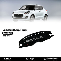 Dashboard Carpet Mats for Suzuki Swift 2018-2025 – Premium Protection & Style
