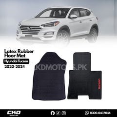 Latex Rubber Floor Mat For Hyundai Tucson 2020-2024