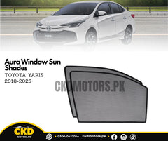 Aura Window Sun Shades For Toyota Yaris 2020-2025
